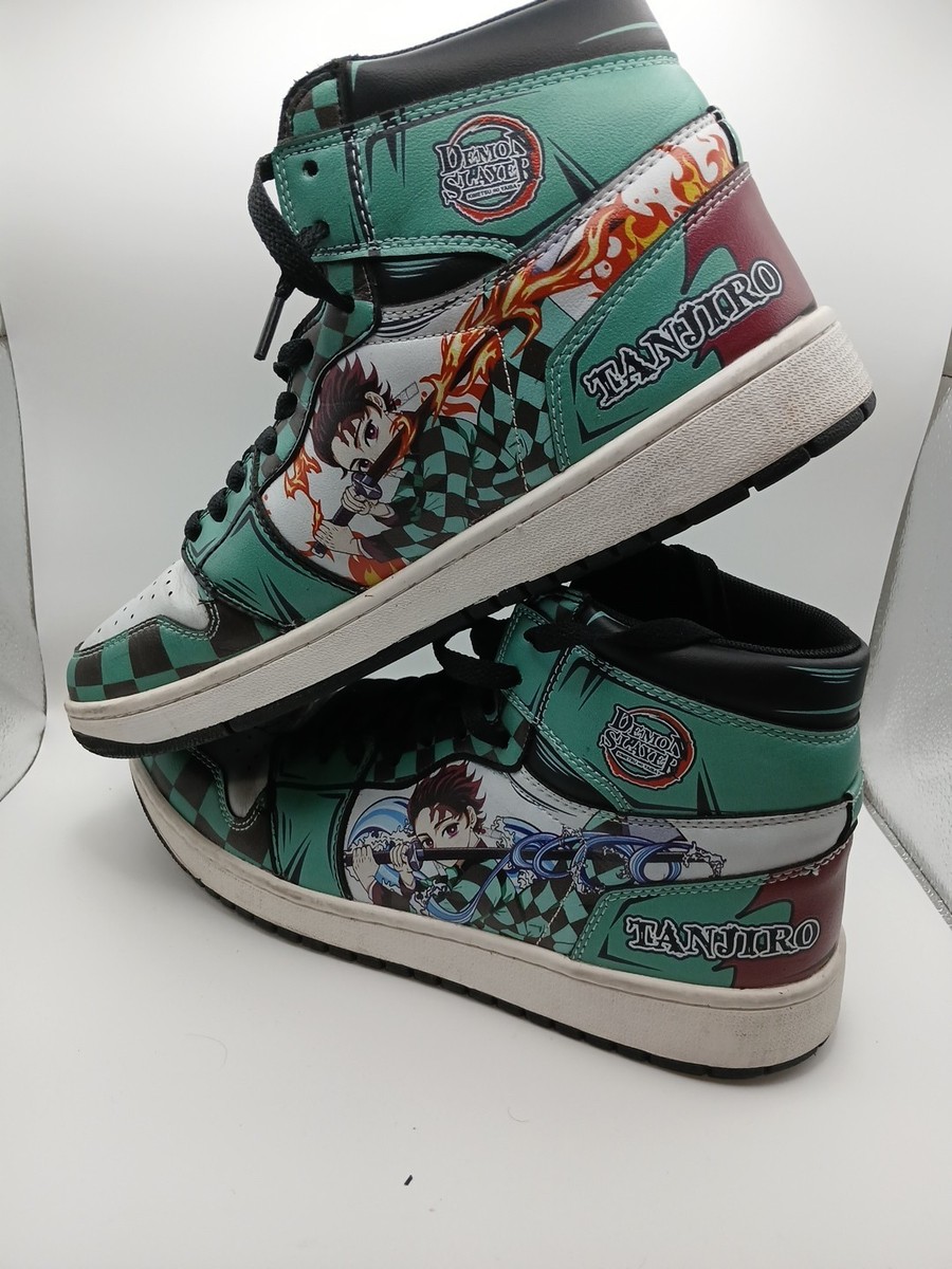 Demon Slayer Tanjiro Kamado Anime Shoes sneakers Men display picture 1