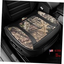 Mossy Oak Car Seat Cover Luxury Faux Leather Front Bottom Seat Cushion Black Mossy Oak Car Seat Cover Luxury Faux Leather Front Bottom Seat Cushion Black