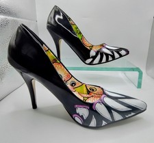 Iron Fist Timmy Chew Size UK 6  Ladies High Heeled  Shoes Vegan Faux Patent
