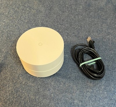 Google WiFi Mesh Router (Modell AC-1304) ungetestet, optisch sehr gut