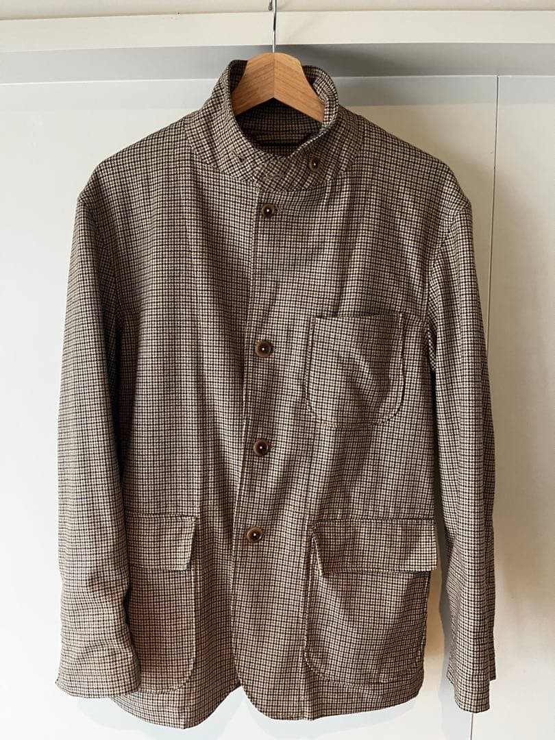 Engineered Garments Loiter Jacket Checkered Fall … - image 1