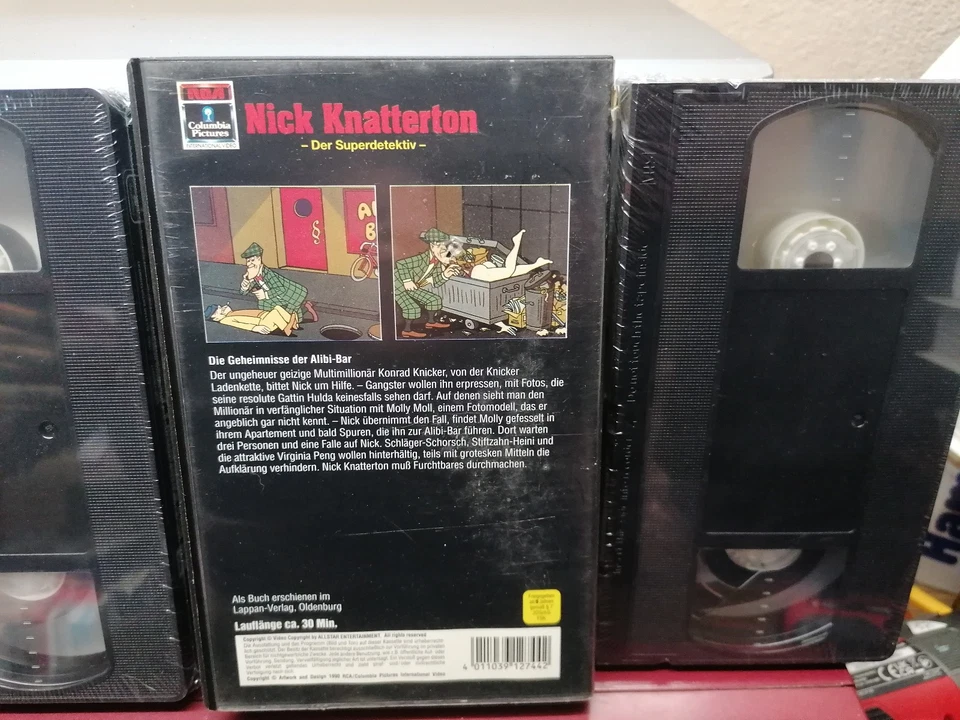 2 VHS RARITÄTEN: NICK KNATTERTON 1 & 2 (1978) BEIDE OVP!! - Bild 3 von 3