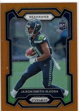 2023 Panini Prizm Jaxon Smith-Njigba #390 Orange