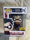 Funko Pop! Vinyl: DC Universe Red Wing Robin  Hot Topic (Exclusive) #274 + CASE