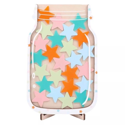 Wooden Kids Reward Jar Magnetic Incentive Jar for Classroom Management Tool - Picture 17 of 26