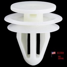 30pcs Door Lining Trim Panel Retainer Clips Natural Nylon for Honda Acura