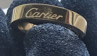 Cartier Goldband 18K Gelbgold, Größe (US:5)