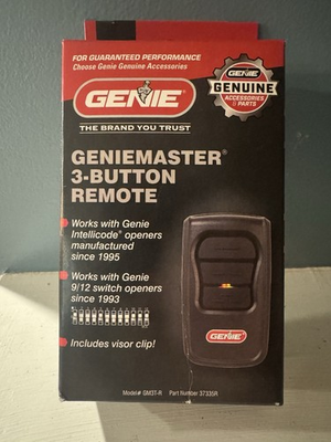 #ad #ad Genie 3 Button Master Remote For All Genie Openers Made Since 1993 GM3T R $21.81