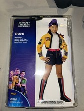 K-Pop Demon Hunters Rumi Child Halloween Costume Size M 8-10 New 
