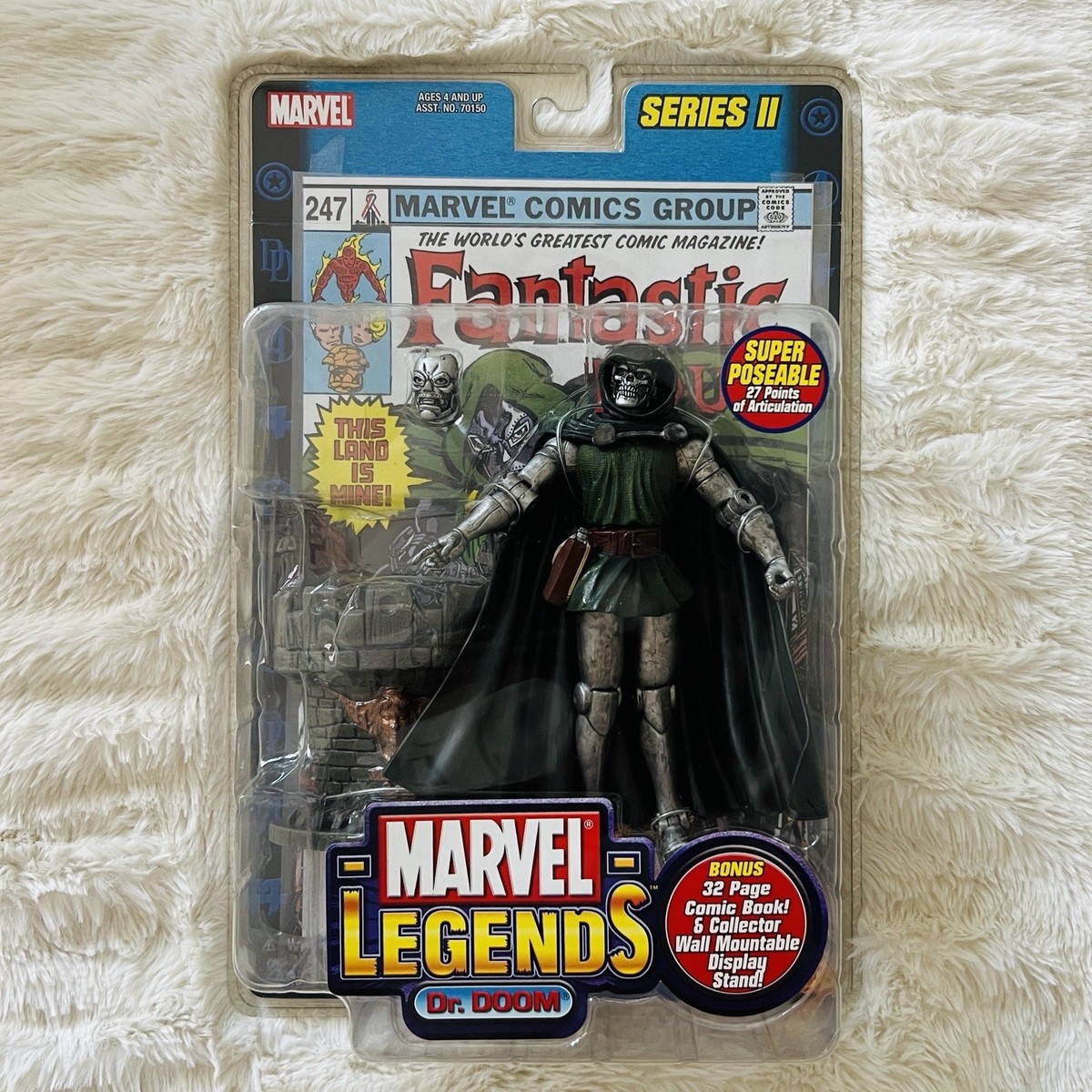 MARVEL LEGENDS ブロブ Marvel Legends Series 2 Toy Biz DR. DOOM: DOOMBOT w/ Bonus Book