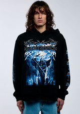 REVENGE CHROME REAPER HOODIE BLACK-REV-FA25-1004