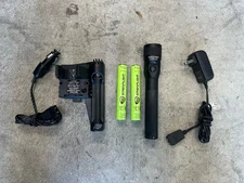 Streamlight Stinger LED Rechargeable w/ PiggyBack Charger Two Battery 12V & 120V