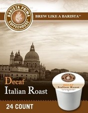 Barista Prima Decaf Italian Roast K-Cup Coffee 72 count 24 (Pack of 3) 