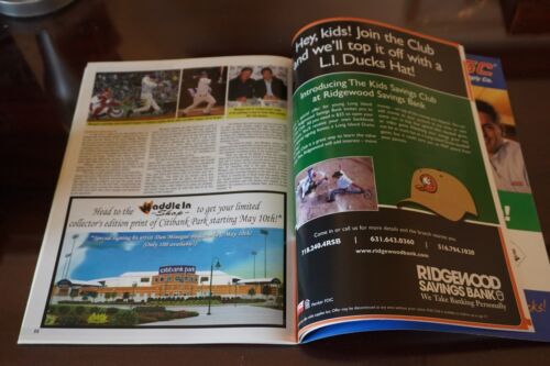 Long Island Ducks Official 2008 Commemorative Yearbook Autographed - Picture 6 of 7