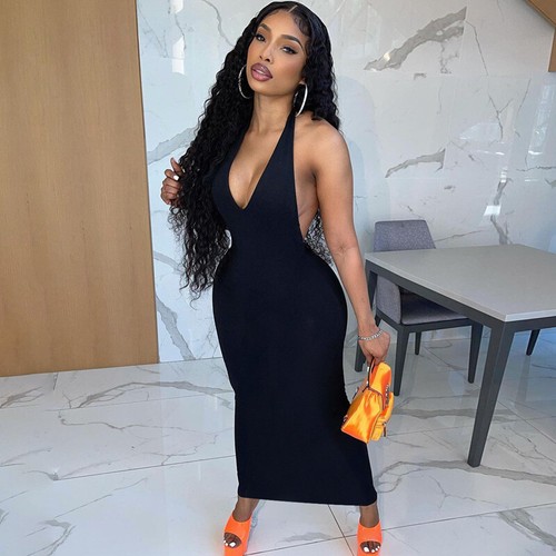 midi bodycon vest dress