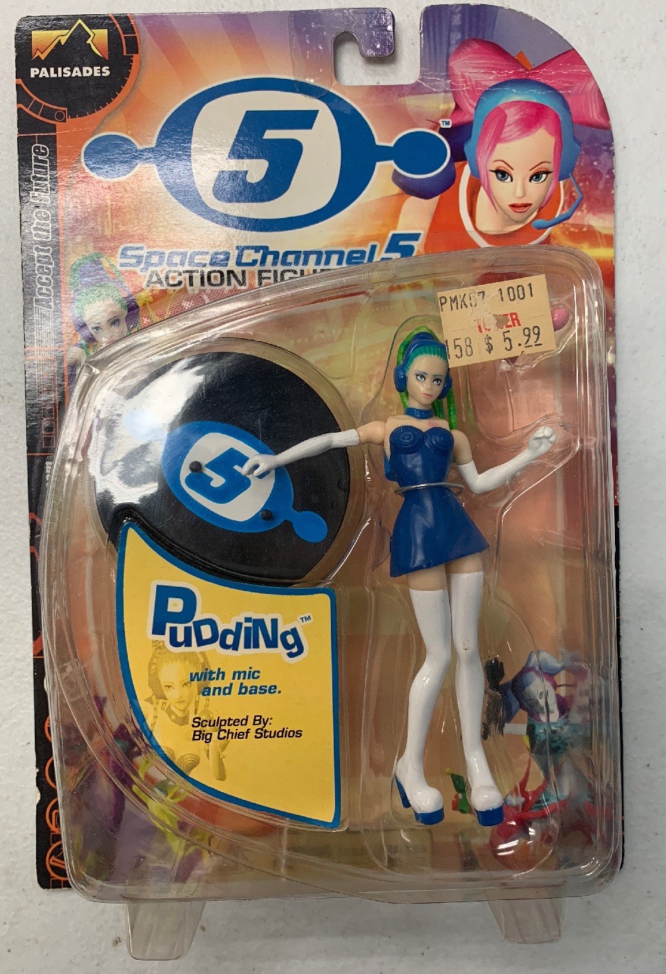 Palisades SPACE CHANNEL 5 Action Figure PUDDING SEGA DREAMCAST 2001 NEW Palisades SPACE CHANNEL 5 Action Figure PUDDING SEGA DREAMCAST 2001 NEW