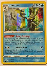 Pokemon TCG Sword & Shield Base Set - Inteleon - Holo - 058/202 - NM
