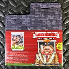 GARBAGE PAIL KIDS 2020 LATE TO SCHOOL EMPTY BOX BLASTER [WITHOUT $9.99 PRICE]