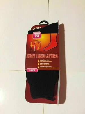 LE11 Ladies Thermal Socks 1,3,6 Pairs | 2.3 TOG Warm Outdoor Walking Heat Insulators