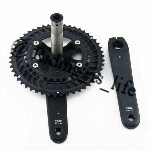 Grupo de bicicletas de carretera Shimano 105 R7000 2x11 50-34/52-36/53-39/165-175 sin pinzas - Imagen 3 de 10