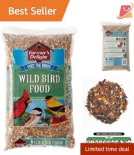 10-Pound Farmer's Delight Wild Bird Food - Attracts All Backyard Birds