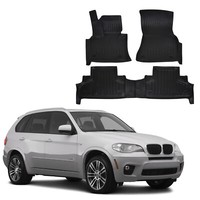 Gummi FußMatten Gummimatten FüR BMW X6 F16 2014-2019 4-Tlg Scoutt