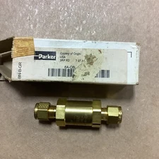 PARKER 6A-C6L-10-BN-B Instrumentation Check Valve 1RBE7 F31