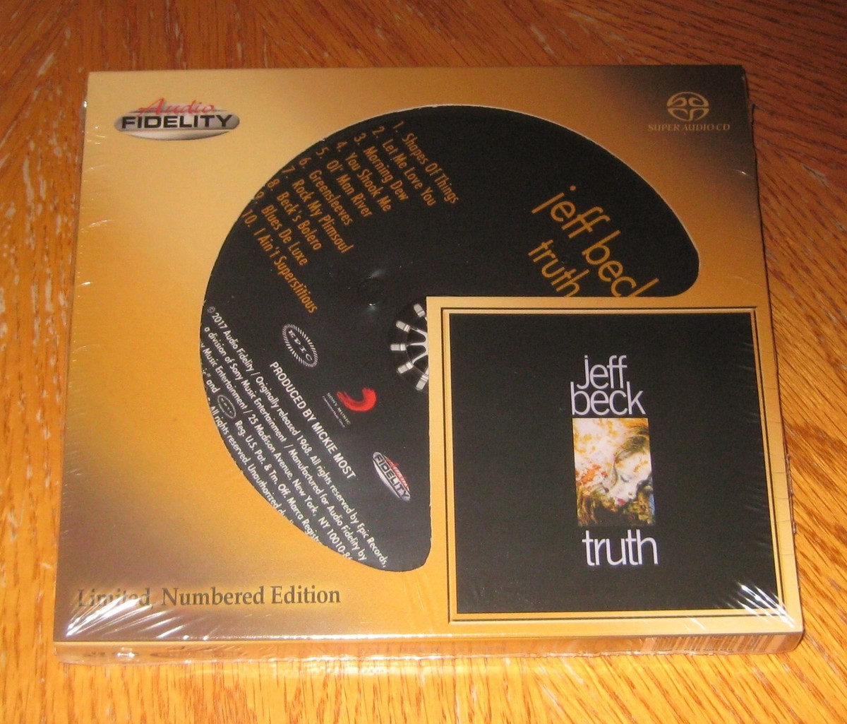 洋楽 Jeff Beck Truth Mobile Fidelity SACD Jeff Beck – Truth – SACD (Windowed Slipcase, Hybrid, Album +
