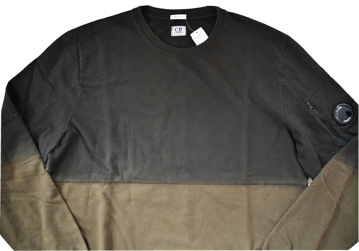 NEW Authentic C.P. COMPANY Green 100 Cotton SWEATSHIRT Sweater Pullover XXL 2XL