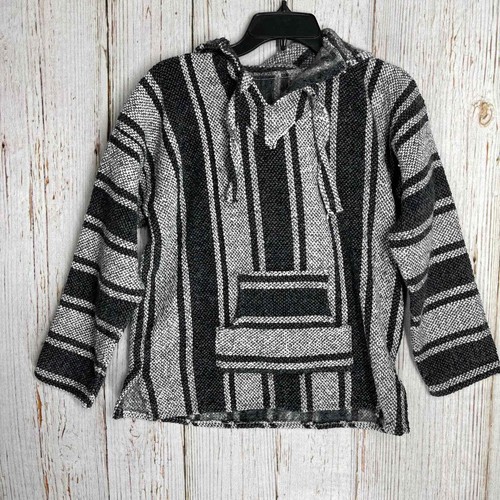 Gray Surfer Skater Drug Rug Pullover | eBay