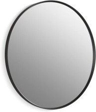 KOHLER 31368-BLL Essential 32" Round Wall Mirror Large Circle Bathroom Vanity