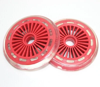 1 Paar Rollen 120 mm wheels für Roller Kinder Scooter 2 Räder Ersatz ROT -2042