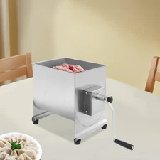 20kg/44lb Tilting Mixer Manual Meat Mixer Commercial Sausage Mixing Machine