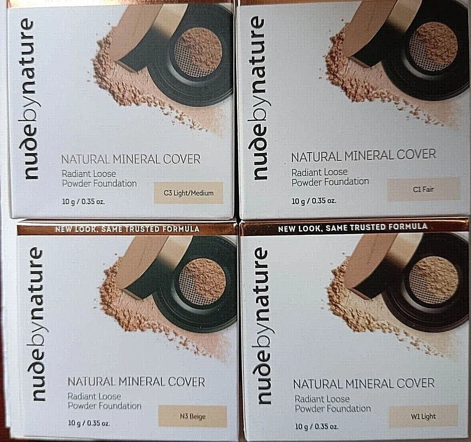 NUDE BY NATURE Radiant Loose Powder Foundation Mineral cover 10g nude by nature - Image 3 of 4