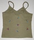 Girls Vintage Route 66 Cute Green Adjustable Tank Comfy Fun Soft Top Sz 6 /6x — photo 2