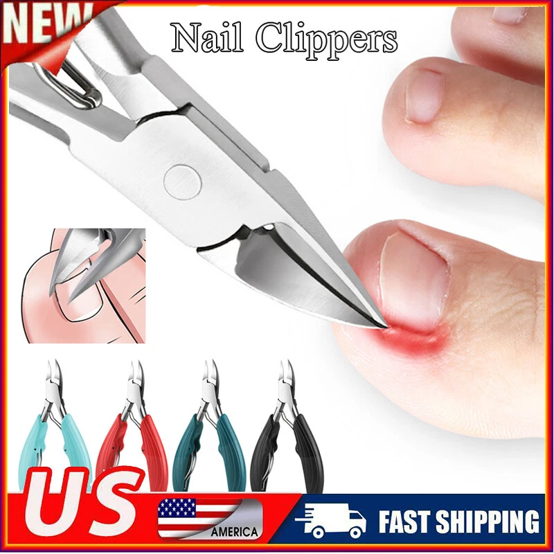 US Professional Ingrown Toenail Tool Toe Nail Clippers 1PCS Pedicure Tools  Use