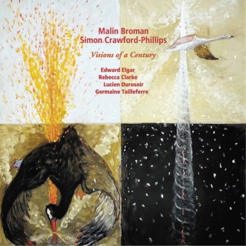 Edward Elgar Malin Broman/Simon Crawford-Phillips: Visions of a Century (CD)