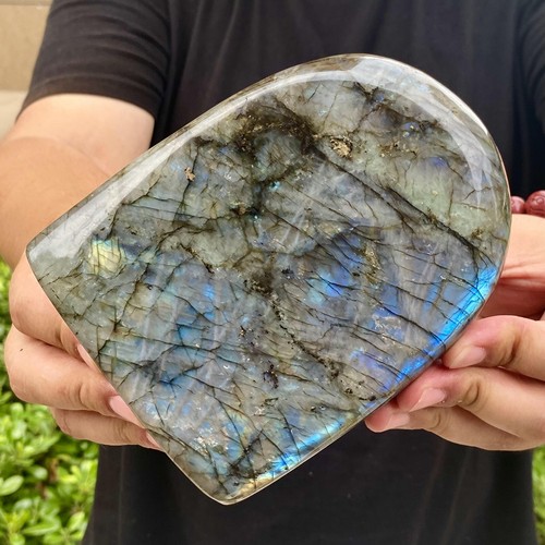 4LB Natural elongated stone Madagascar polished crystal healing stone - Picture 7 of 12