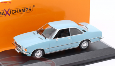 Opel Rekord D coupe gold (Maxichamps) 1:43