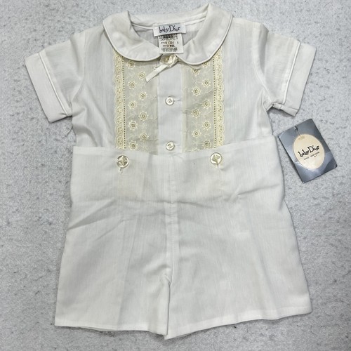 Vintage Christian Dior Baby Dior 12 Months Christening Lace Outfit