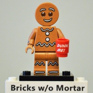 lego gingerbread man minifigure