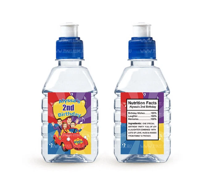 THE WIGGLES PERSONALISED CAKE TOPPER PARTY LOLLY TAGS LOOT BUNTING CUSTOM - image 3 of 4