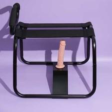 Sex Chair with Dildo Suction Cup Weightless Masturbate Position Adult Furniture