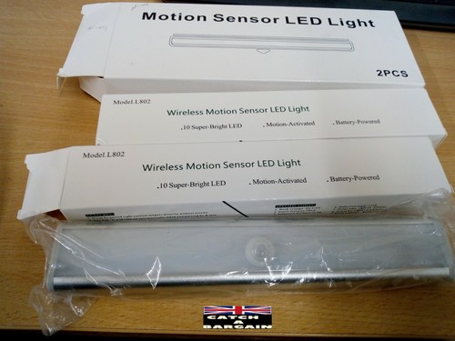 Motion Sensor Night Lights PIR Wireless Cabinet Stair Wardrobe Lamp (N04-B398) - Picture 9 of 31