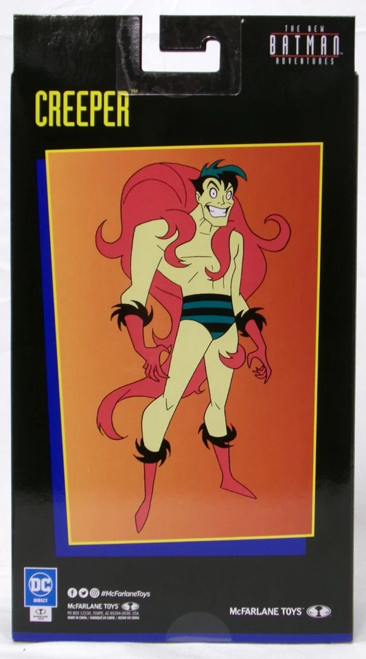 Figura McFarlane DC Direct Nueva Batman Animated Adventures Creeper 6" Foto 2 de 3