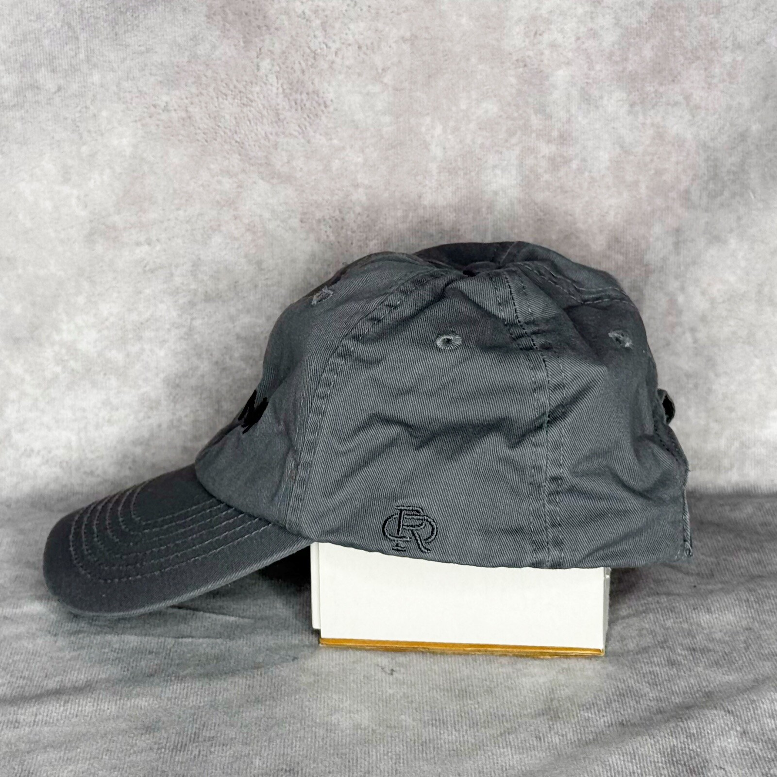 Open Road Dog Mom Baseball Cap Hat Dark Gray 100% Cotton Adult One Size EUC