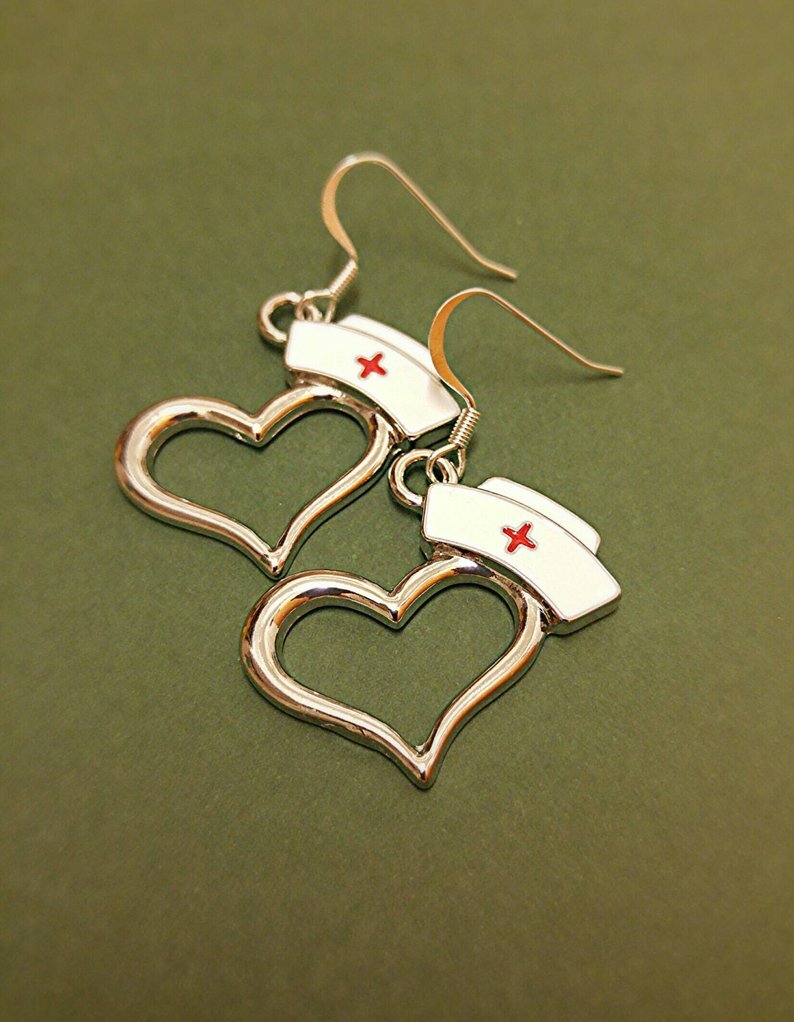 10pair Small Nursing Cap Earrings,Nurses Earrings,Medical Jewelry eBay
