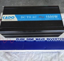 CADO 1500w Continuous - 3000w Peak Pure Sine Wave Inverter