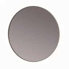 Blomus Rim Round Small Accent Mirror Smoke With Nomad (Tan) - 66002