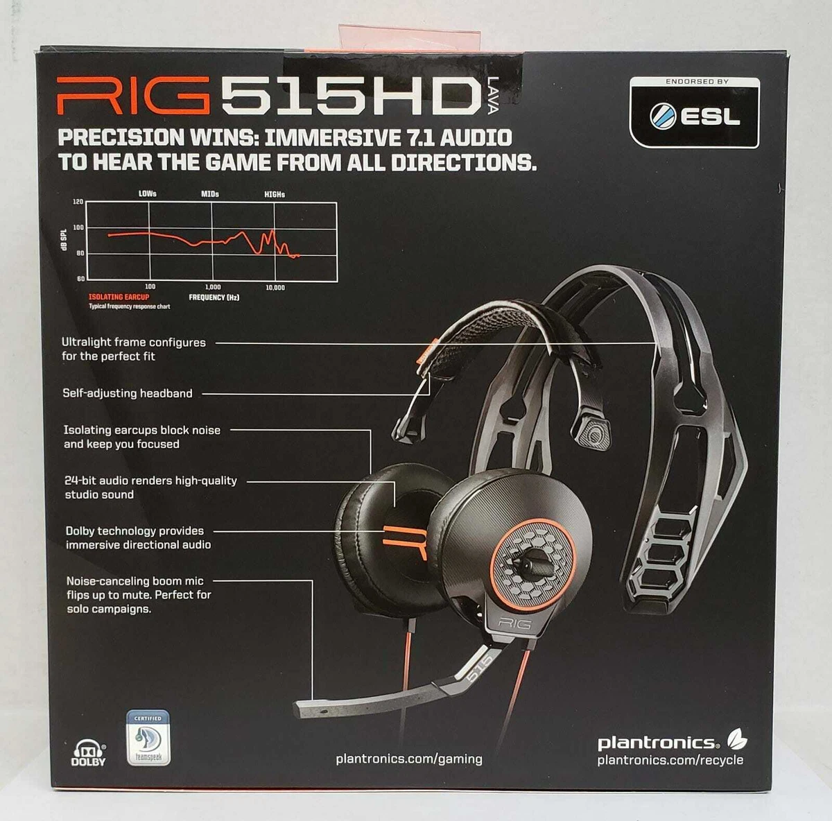 Plantronics rig 2025 500hd 7.1